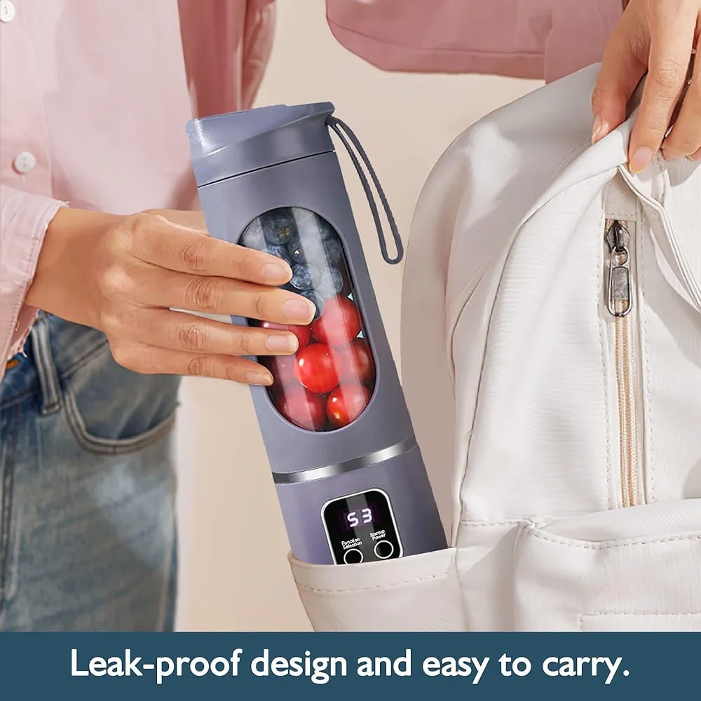 Portable USB Blender – Rechargeable Smoothie Maker