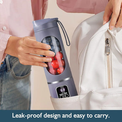 Portable USB Blender – Rechargeable Smoothie Maker