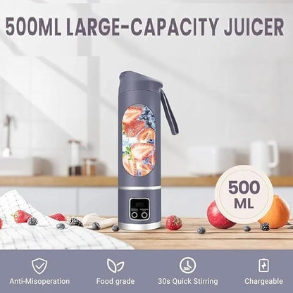 Portable USB Blender – Rechargeable Smoothie Maker