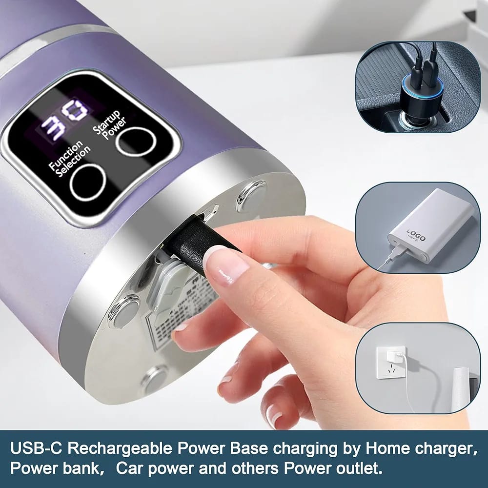 Portable USB Blender – Rechargeable Smoothie Maker