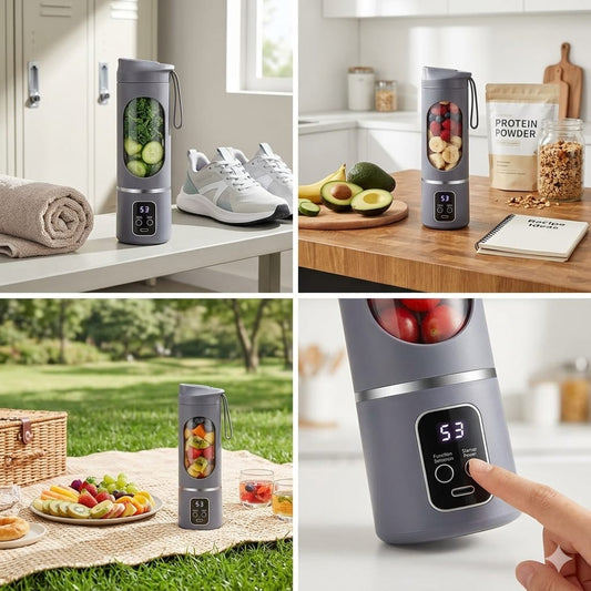 Portable USB Blender – Rechargeable Smoothie Maker