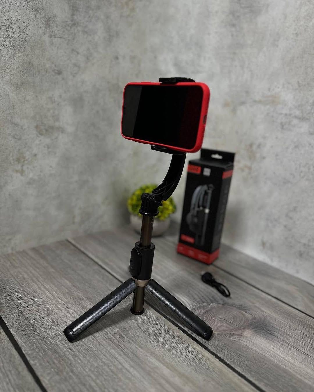 3-in-1 Smartphone Gimbal Stabilizer With Tripod Stand