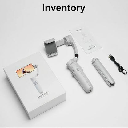 3-Axis Smartphone Gimbal Stabilizer with Tripod