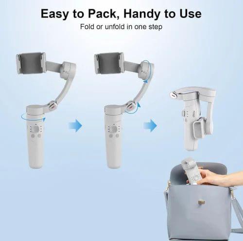 3-Axis Smartphone Gimbal Stabilizer with Tripod