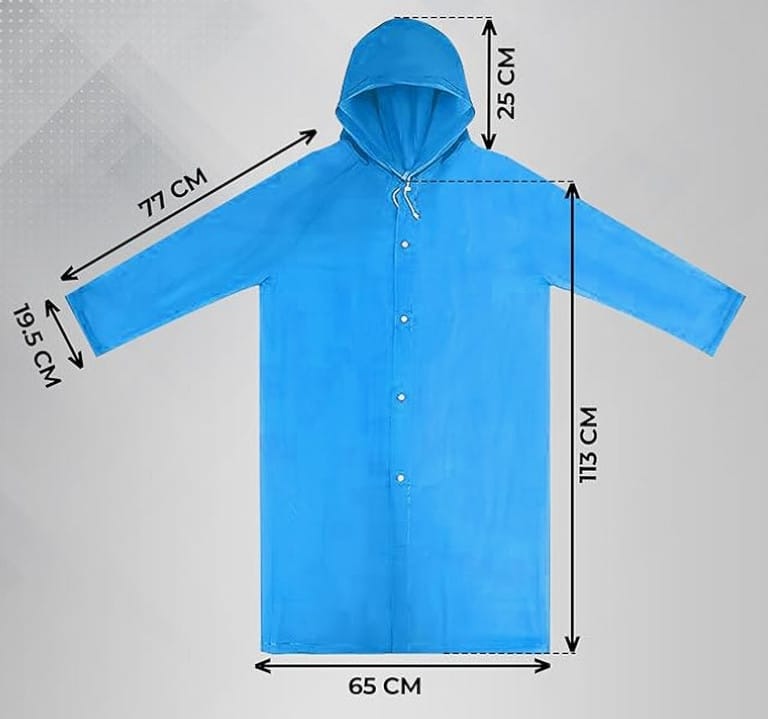 Eva Raincoat Set – Lightweight 3-Piece Rain Protection